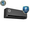 solstica12 Muğla Midea Solstice Siyah 12000 BTU Klima